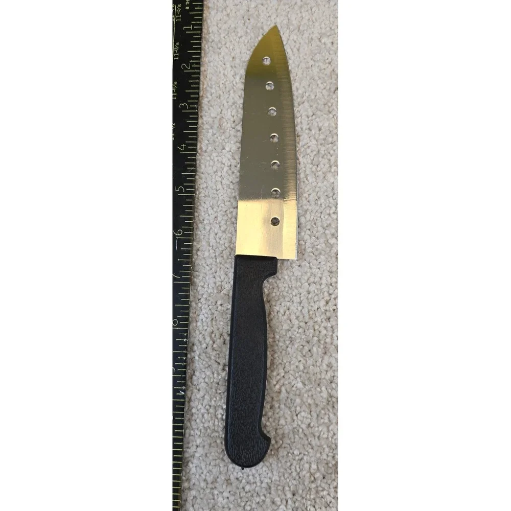 Core‎ Kitchen Sushi Knife Silver Black Stainless Steel 10 Inch Blade